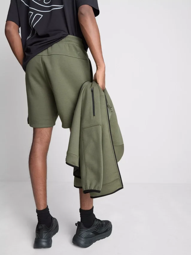 Drawstring gym shorts