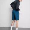 Drawstring gym shorts