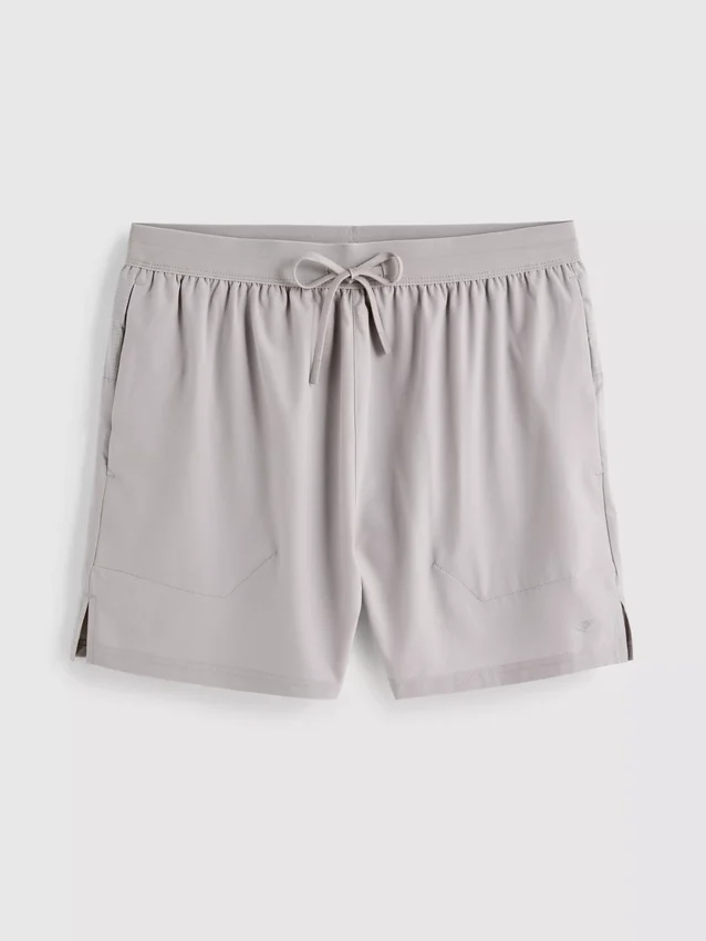 Drawstring gym shorts
