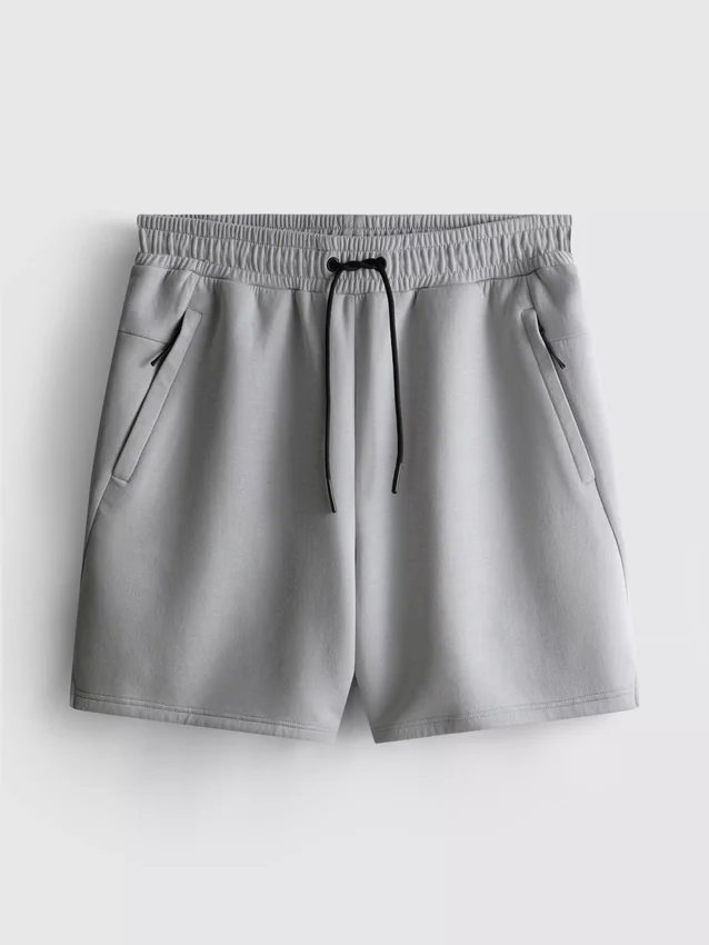 Drawstring gym shorts