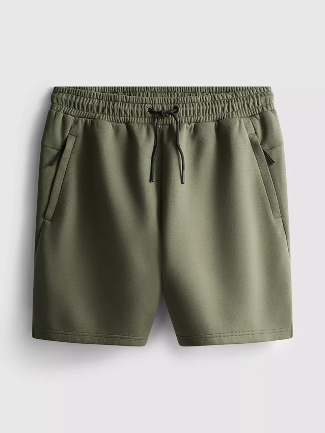 Drawstring gym shorts
