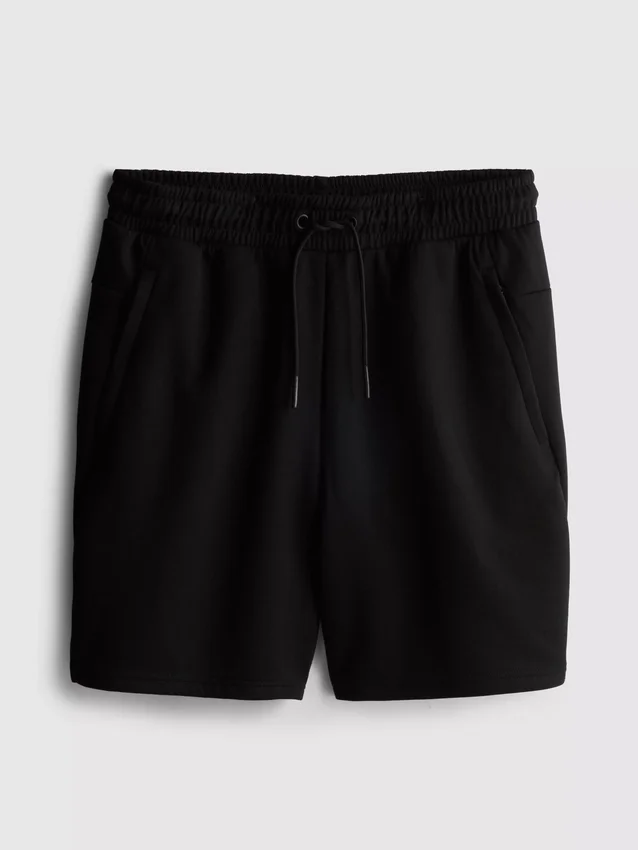 Drawstring gym shorts