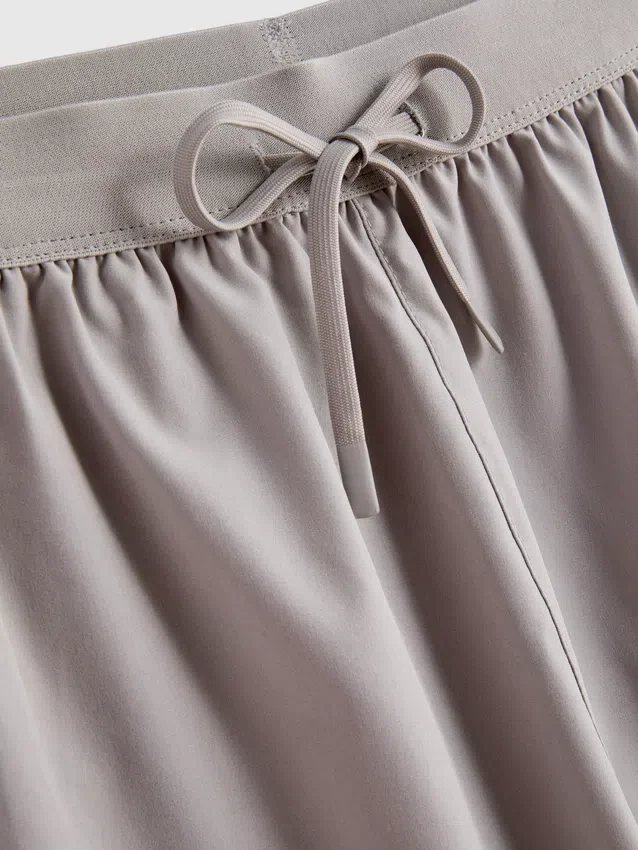 Drawstring gym shorts