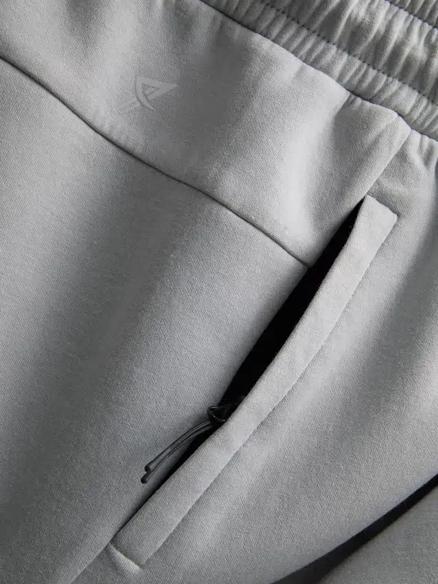 Drawstring gym shorts