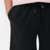 Drawstring jersey shorts