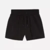 Drawstring jersey shorts
