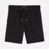 Drawstring jersey shorts