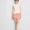 Drawstring rara mini skirt