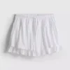 Drawstring rara mini skirt