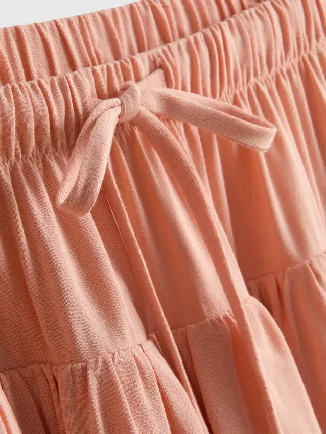 Drawstring rara mini skirt