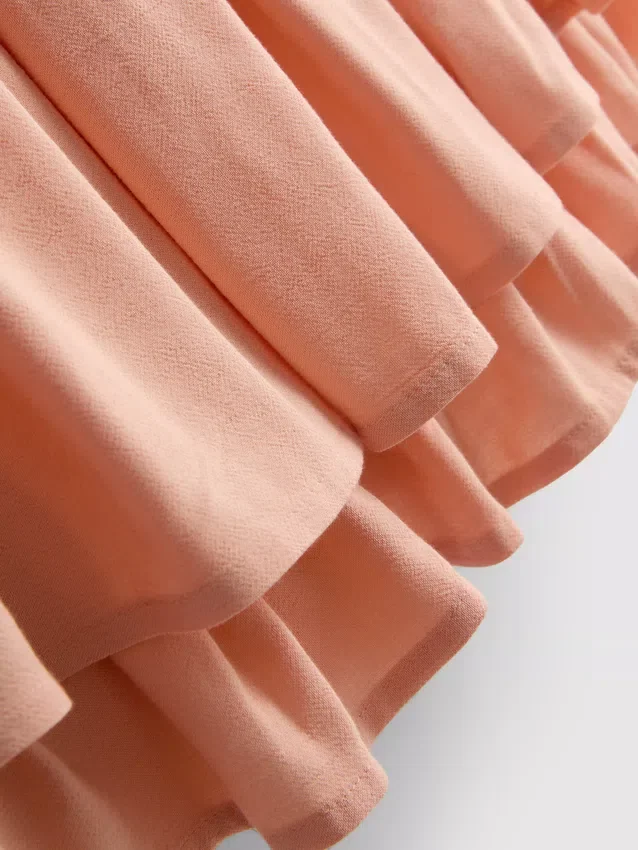 Drawstring rara mini skirt
