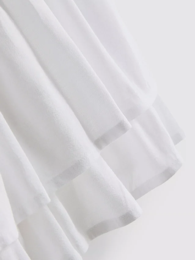 Drawstring rara mini skirt