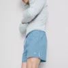 Drawstring running shorts