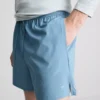 Drawstring running shorts