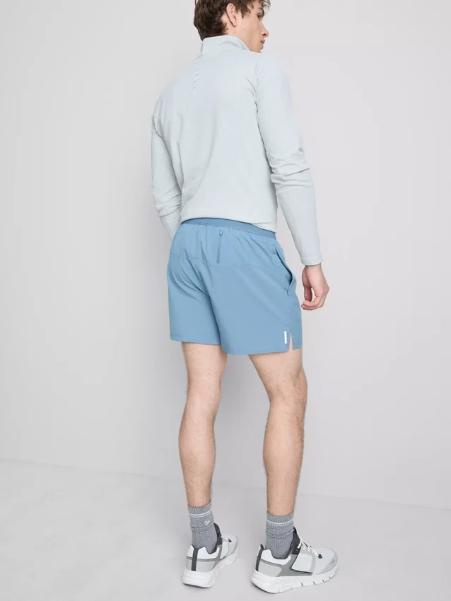 Drawstring running shorts