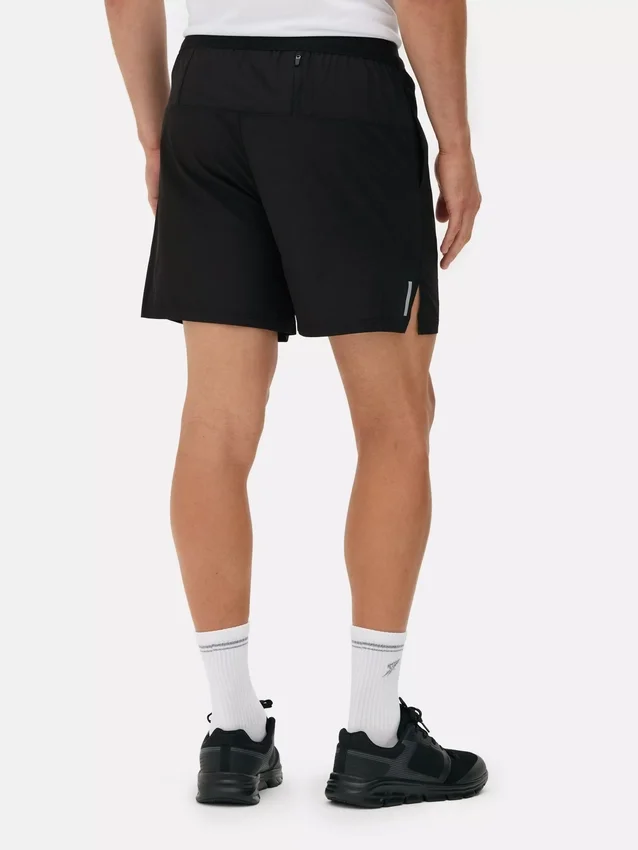 Drawstring running shorts
