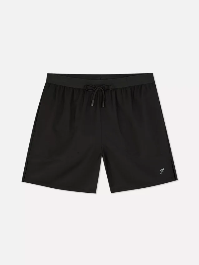 Drawstring running shorts
