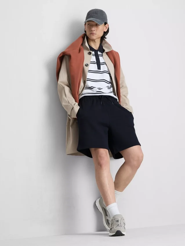 Drawstring shorts