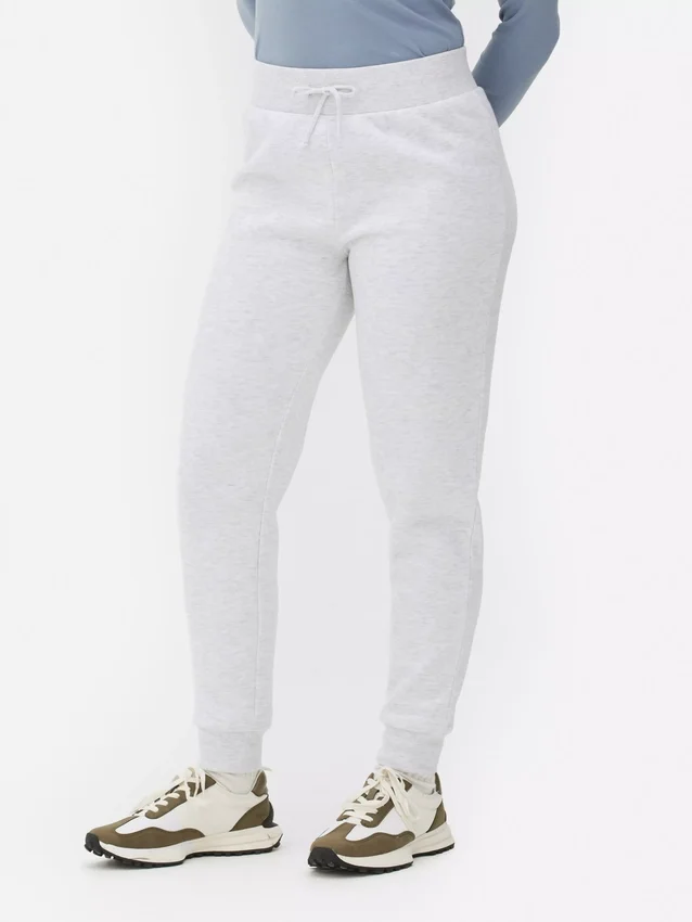 Drawstring skinny joggers