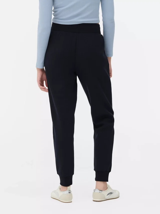 Drawstring skinny joggers