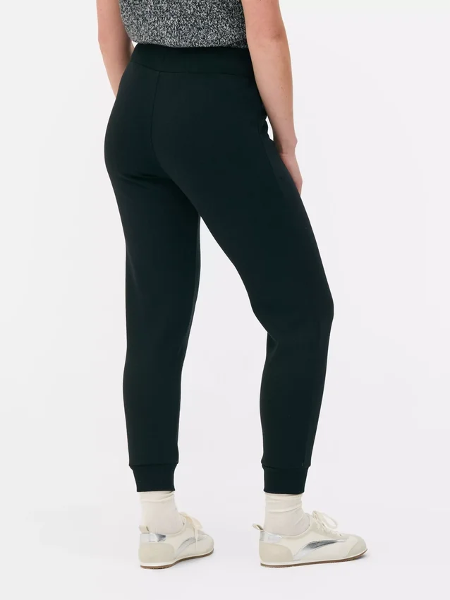 Drawstring skinny joggers