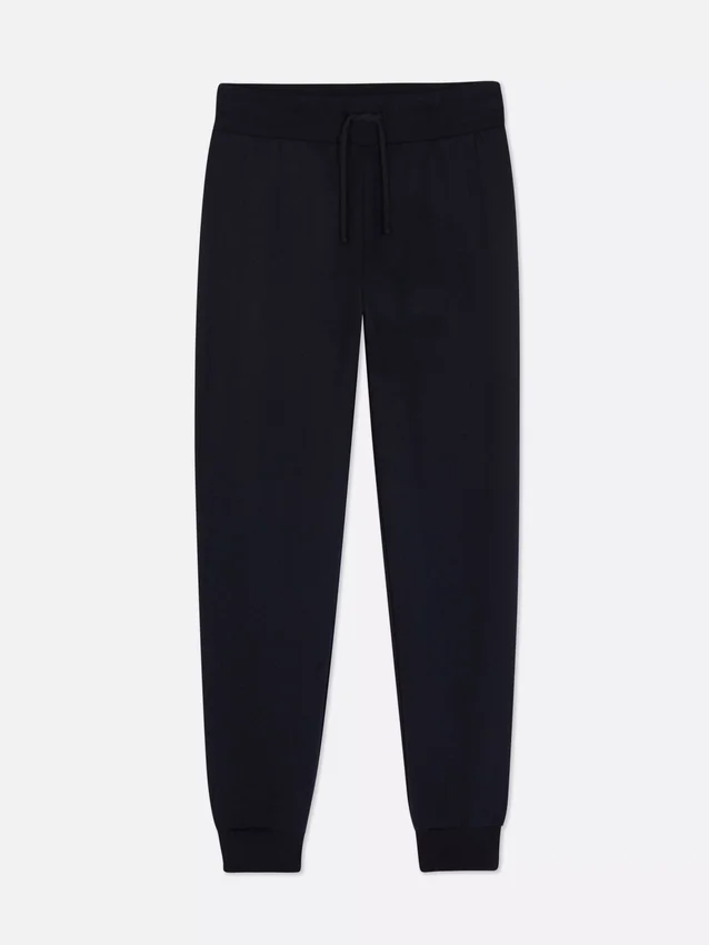 Drawstring skinny joggers