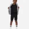 Drawstring sports shorts