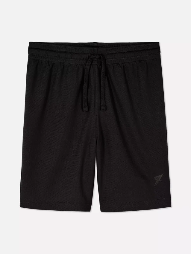 Drawstring sports shorts