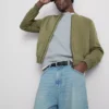 Dressy bomber jacket