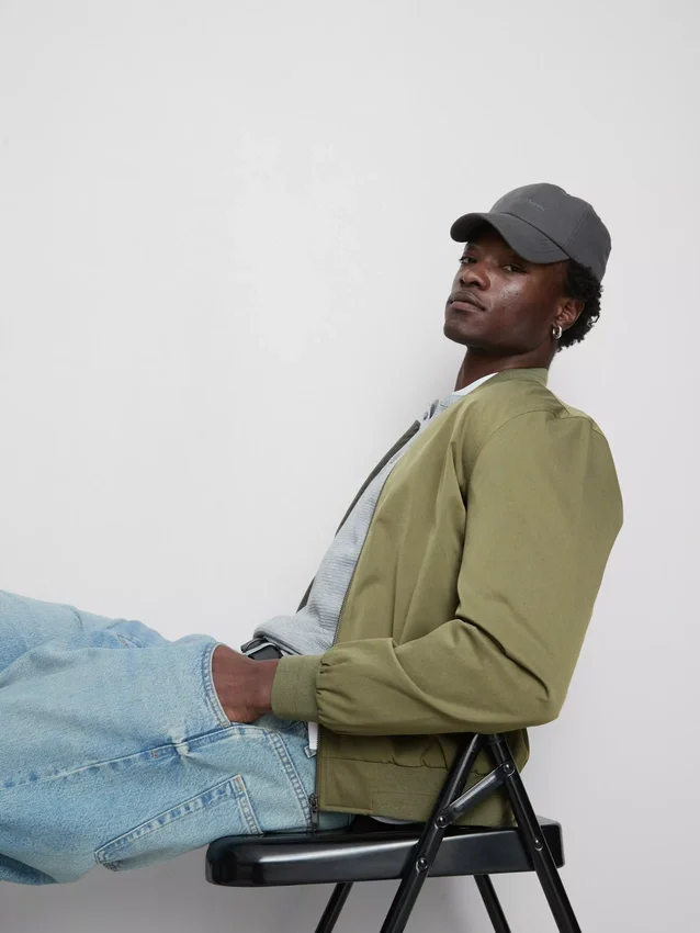 Dressy bomber jacket