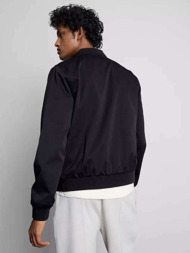 Dressy bomber jacket