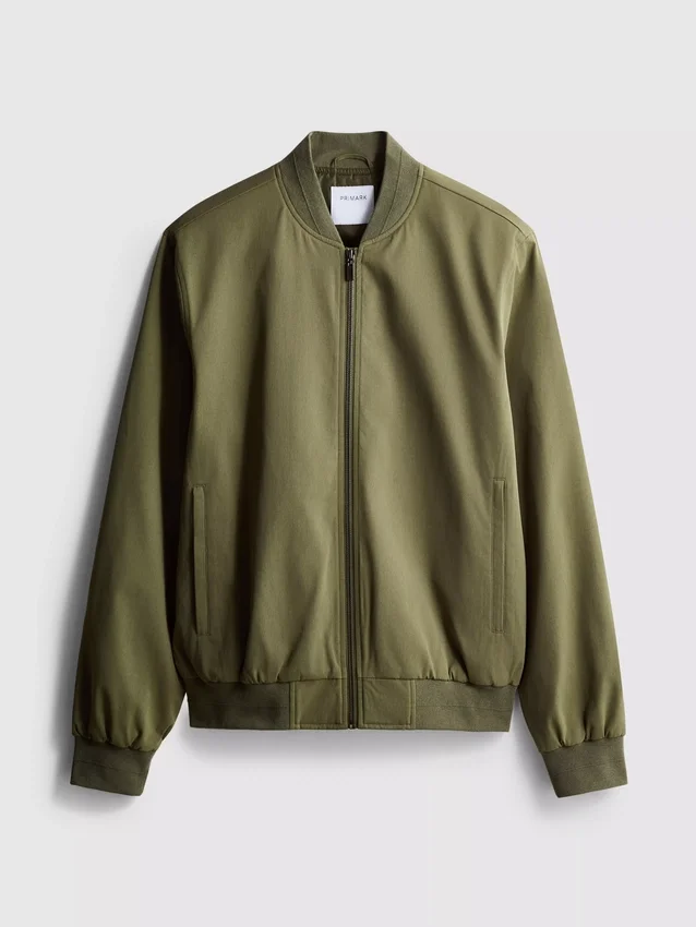 Dressy bomber jacket