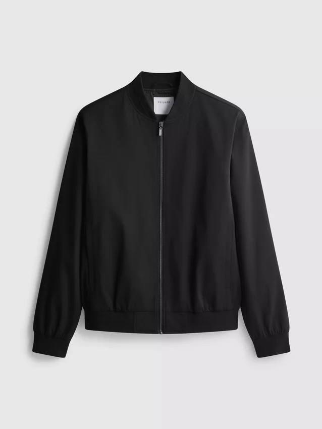 Dressy bomber jacket