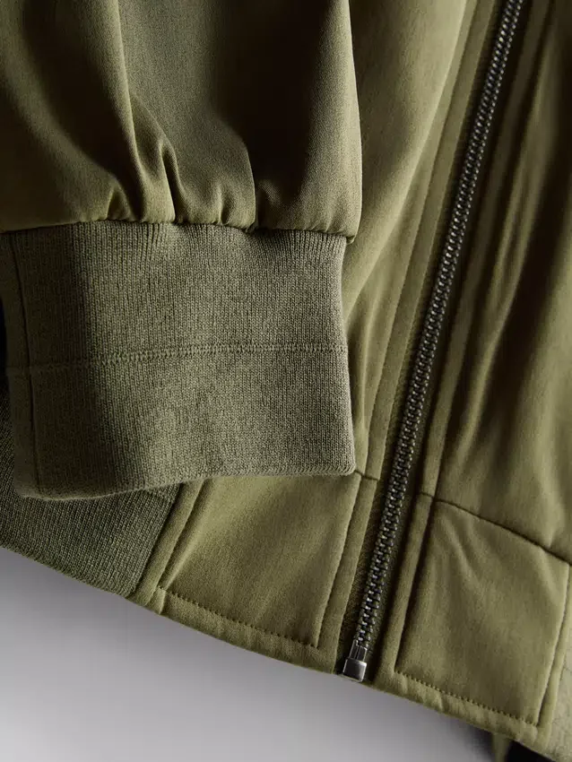 Dressy bomber jacket
