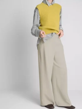 Dressy wide-leg pants