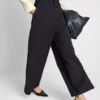 Dressy wide-leg pants