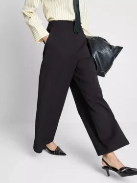 Dressy wide-leg pants