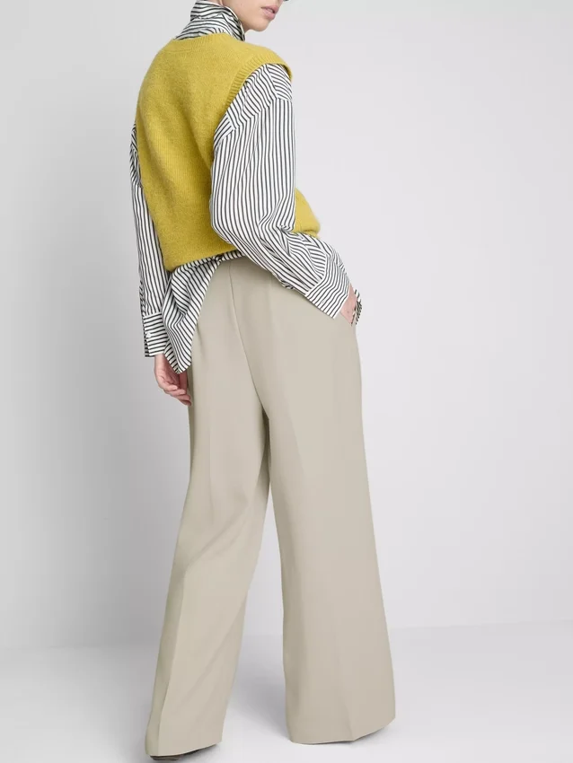 Dressy wide-leg pants