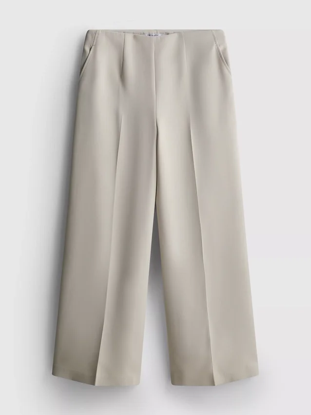 Dressy wide-leg pants