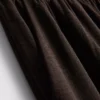 Elastic waist wide-leg pants