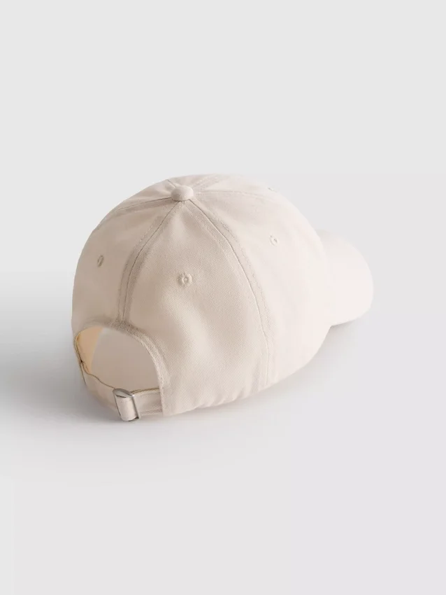 Embroidered initial baseball cap