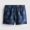 Embroidered sun swimming shorts