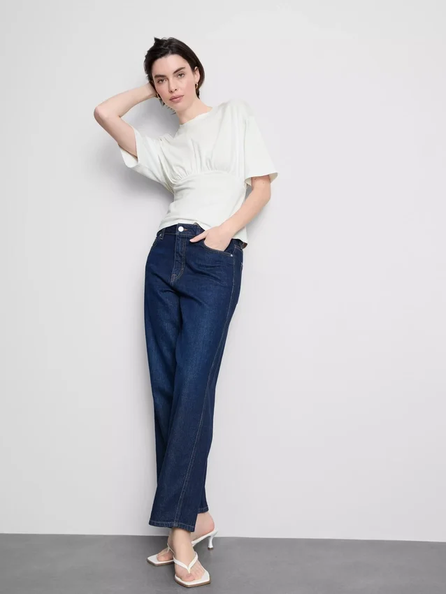 Empire-waist t-shirt
