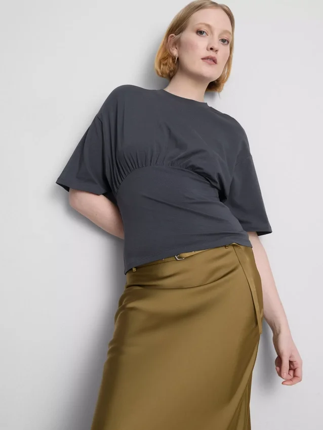 Empire-waist t-shirt