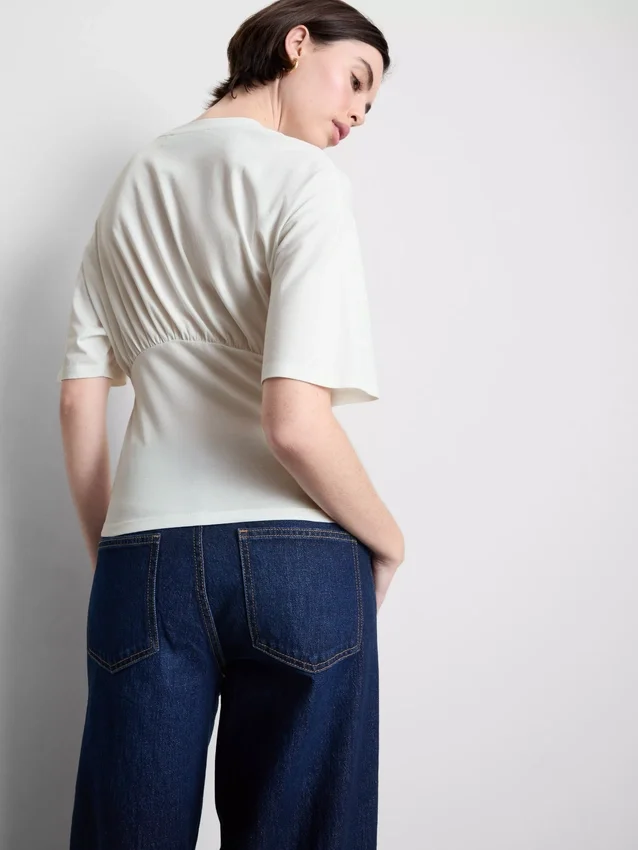 Empire-waist t-shirt