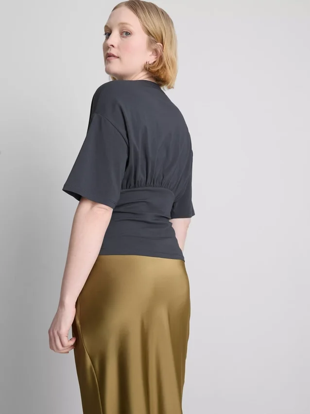 Empire-waist t-shirt