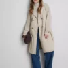 Essential belted trench