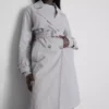 Essential belted trench