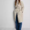 Essential belted trench