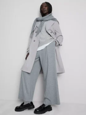 Essential belted trench